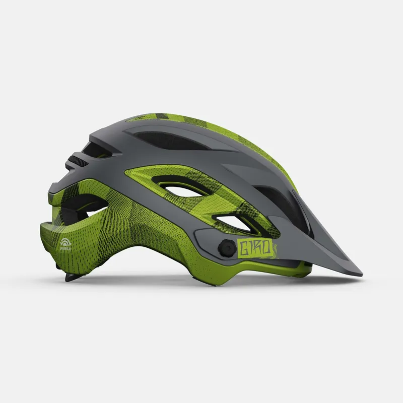 Giro Merit Spherical Dirt Helmet in Green-3